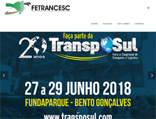 Tablet Screenshot of fetrancesc.com.br